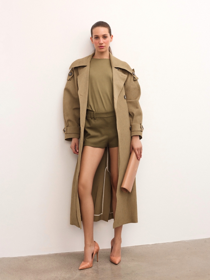 Borsa occasionale oblunga in pelle VIVIENNE