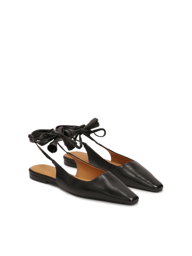 Décolleté con tacco piatto a strati SELINE