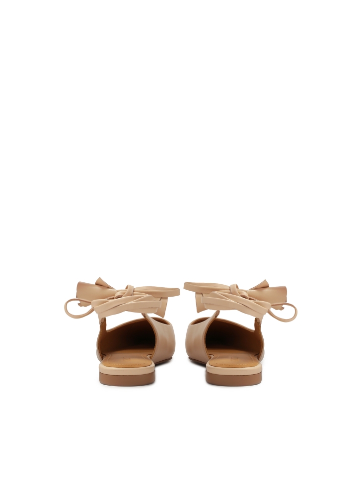 Décolleté con lacci piatti SELINE