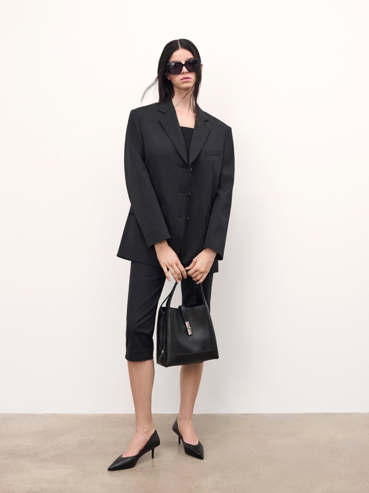 Décolleté classiche nere a punta EVELISE