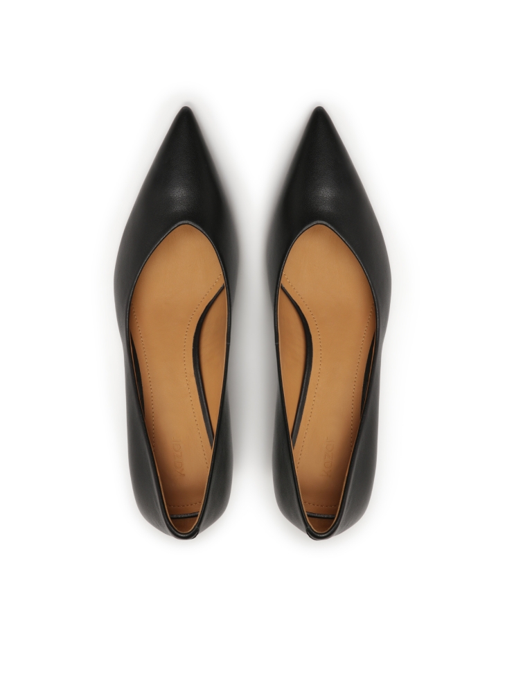 Décolleté classiche nere a punta EVELISE