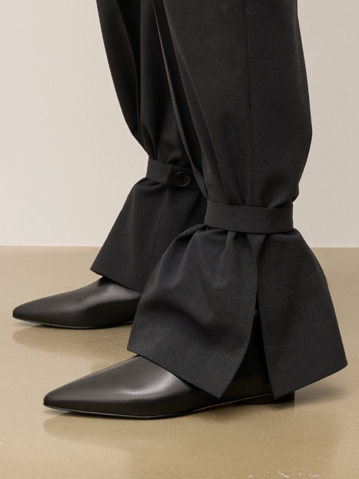 Stivali piatti con cerniera KS AMIENS