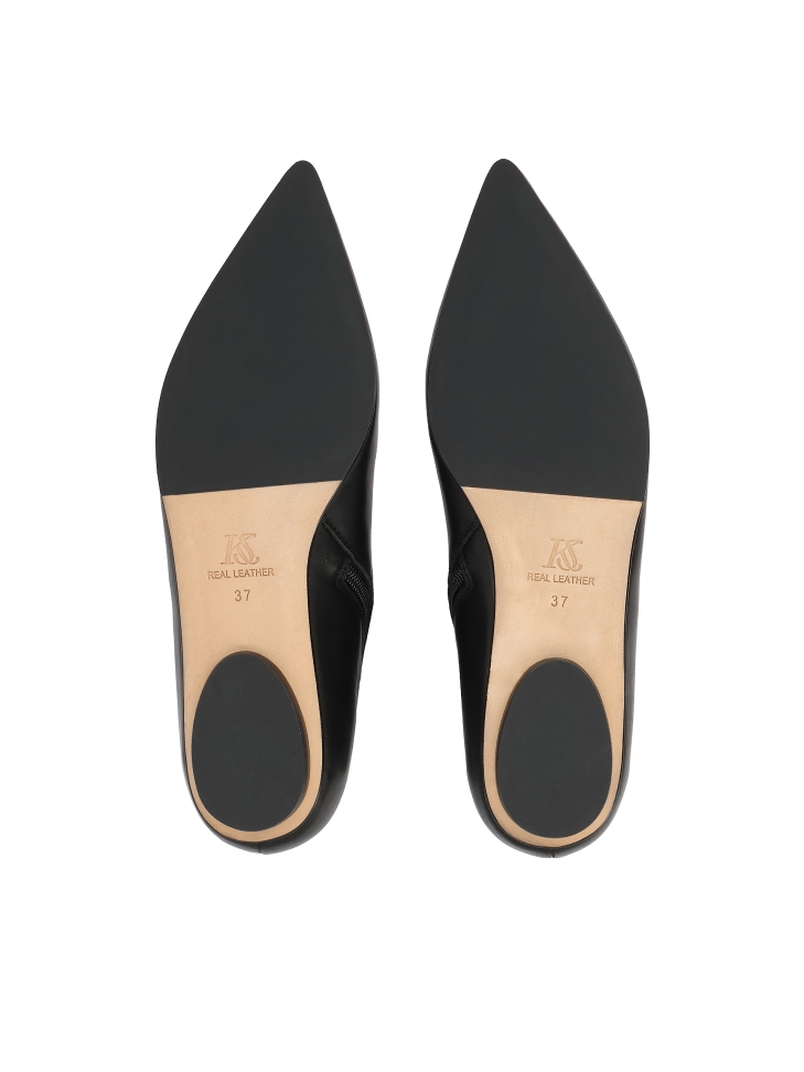 Stivali piatti con cerniera KS AMIENS