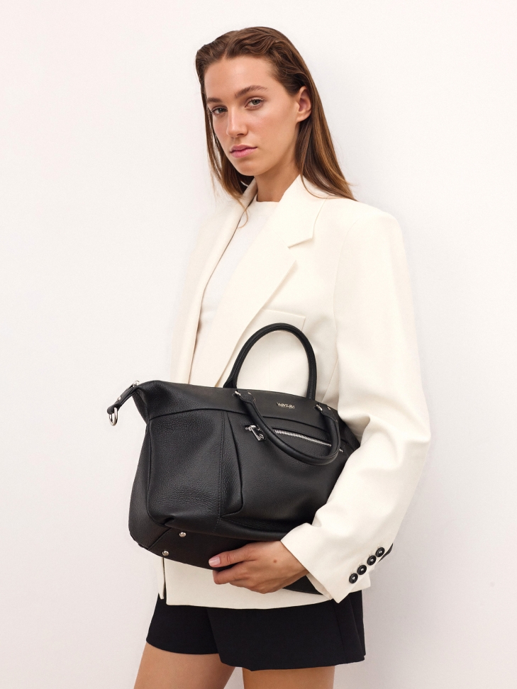 Borsa grande in pelle con manici KEHLANI