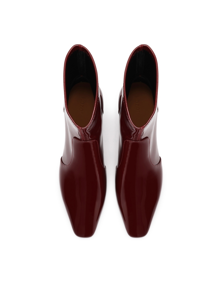 Stivali a spillo maroon LIMARI