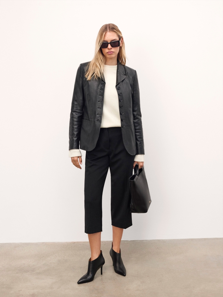 Stivali neri con tacco a spillo MANTIDA