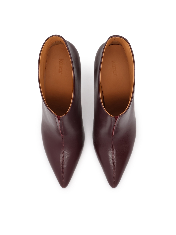 Stivali marroni con tomaia bassa MANTIDA