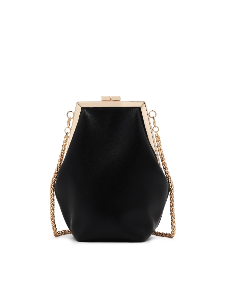 Borsa occasionale con struttura in metallo JOELE