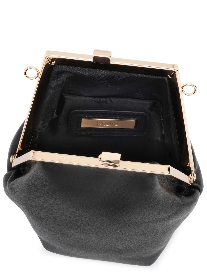 Borsa occasionale con struttura in metallo JOELE