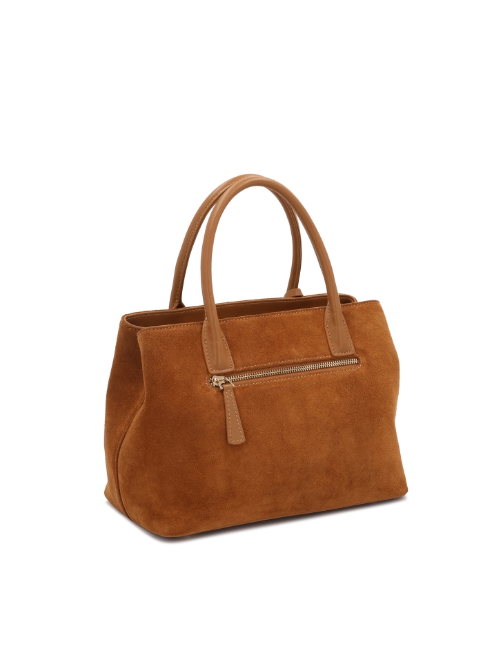 Borsa e tracolla in pelle scamosciata NOELLA S