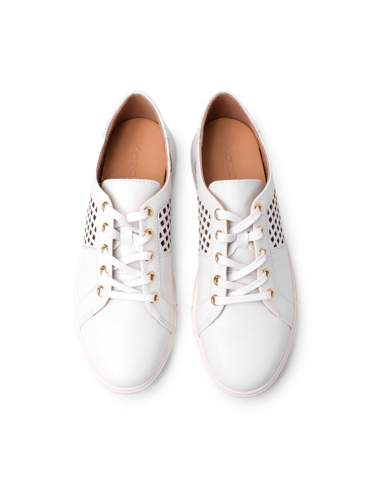 Beatrice Dam sneakers 6506 - White main image 1